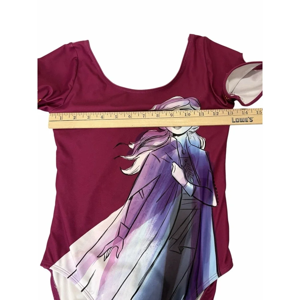 Hanna‎ Andersson Disney Frozen II Elsa Girls Gymnastics Dance Leotard Size 14/16